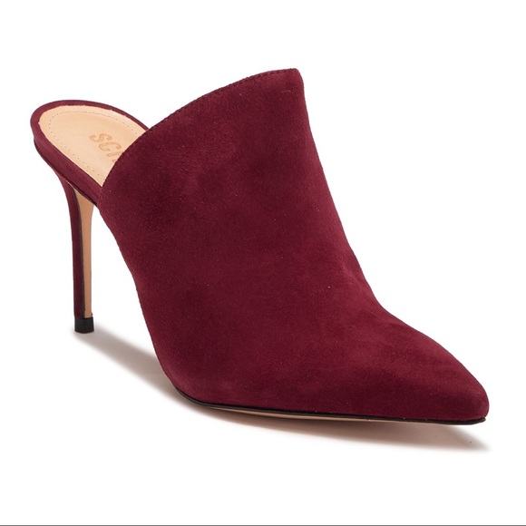 schutz keilla kitten heel mules